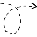 arrows,direction,right arrow,curved arrow,Trajectory,rotation